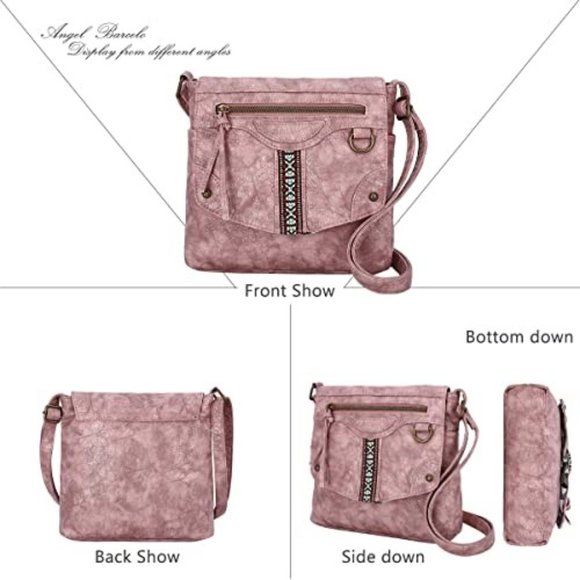 Super Soft Leather Cross Purse Brand New - Picture 6 of 7